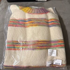 Colorful Striped Women's Sweater